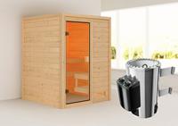 Woodfeeling | Sauna Sandra | Kachel 3,6 kW Geïntegreerde Bediening