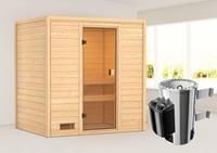 Woodfeeling | Sauna Selena | Kachel 3,6 kW Geïntegreerde Bediening