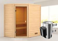 Woodfeeling | Sauna Jella | Kachel 3,6 kW Geïntegreerde Bediening