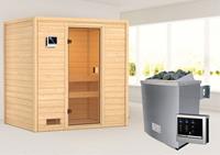 Woodfeeling | Sauna Selena | Kachel 4,5 kW Externe Bediening