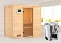 Woodfeeling | Sauna Selena | Biokachel 3,6 kW Externe Bediening