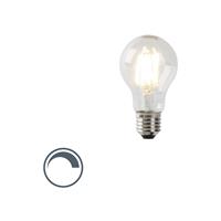 luedd LED-Lampe A60 E27 7W 2700K klares Filament dimmbar