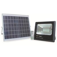 v-tac Solar LED-Fluter VT-40 mit Fernbedienung, 40 W, 1050 lm, 4000 K, schwarz