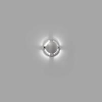 farobarcelona LED Aufbaulampe KEENAN-3 6500K IP67 Nickel-Matt - FARO BARCELONA