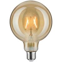 paulmann 284.01 LED Filament Vintage Globe125 Retro Edison 2,5W E27 Gold 1700K