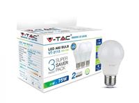 v-tac LED-Lampe VT-2113(7352), E27, EEK: A+, 11 W, 1055 lm, 2700 K, 3 Stück
