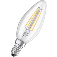 OSRAM LED-lamp Energielabel A++ (A++ - E) E14 Kaars 4 W Warmwit (Ø x l) 35.0 mm x 100.0 mm 3 stuk(s)