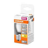 osram LED STAR CLASSIC P 25 BOX Warmweiß Filament Matt E27 Tropfen, 436442 - 