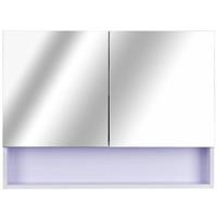 homcom LED Spiegelschrank Lichtspiegel Wandspiegel 10W