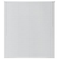 VIDAXL Fensterjalousien Aluminium 160x220 Cm Weiß