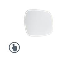 qazqa Badezimmerspiegel inkl. LED mit Touch Dimmer IP44 - Miral
