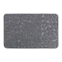 wenko Badteppich Memory Foam Pebbles Grau