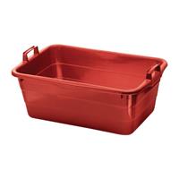 Wanne L620xB425xH250mm Inh.45l pe rot Lockweiler