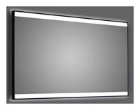 Talos Badspiegel Black SHINE Bxh: 120x70 cm, energiebesparend en dimbaar (complete set)