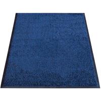 Schoonloopmat Karaat, High-Twist-nylon, 850 x 1500 mm, blauw