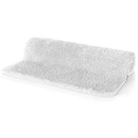 Spirella badkamer vloer kleedje/badmat tapijt - hoogpolig en luxe uitvoering - wit - x 60 cm - Microfiber -
