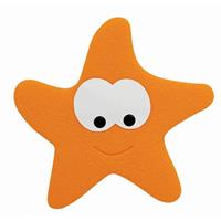 Spirella MSV mini antislipmatten Starfy oranje 5stuks