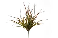 Flower & Style Kunstpflanzen & -blumen Grasbusch grün-maroonbraun 46 cm (braun)