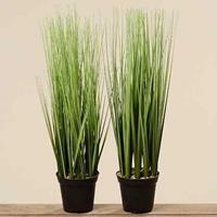 Boltze Kunstpflanzen & -blumen Gras im Topf sortiert 54 cm (2851100) (grün)