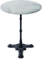 SIT Bistro-Tisch, 60x60x71cm schwarz/weiß
