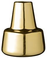 Bloomingville Vasen Vase Porzellan gold 22 cm (27100219) (gold)