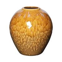 Broste Copenhagen Vasen Ingrid Vase M Keramik Apple Cinnamon 25,5 cm