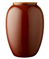 Bitz Vasen Vase amber 25 cm