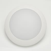 Fumagalli LED-Außenwandleuchte Berta Ø 27,5cm weiß 11W CCT