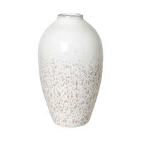 Broste Copenhagen Vasen Ingrid Vase L Keramik Rainy Day / Indian Tan 40 cm