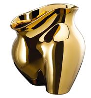 Rosenthal Vasen La Chute Gold titanisiert Vase 26 cm (gold)