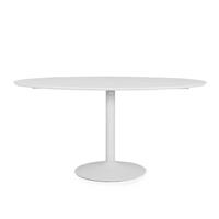Doncosmo Esszimmer Tisch in Weiß oval
