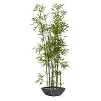 PUREDAY Kunstpflanze Bambus Kunstpflanzen grün-kombi