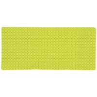 Msv Douche/bad Anti-slip Mat Badkamer - Rubber - Limegroen - 76 X 36 Cm