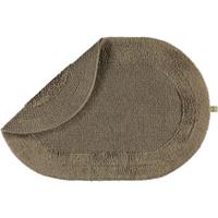 RHOMTUFT Badteppich oval Exquisit taupe - 58 - 50x75 cm