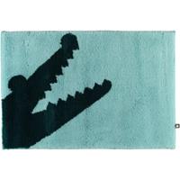 RHOMTUFT Badteppich Croc mint/pazifik - 1210 - 60x90 cm