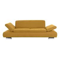 Sofa 2,5-Sitzer TERRENCE-23 Veloursstoff Farbe mais Sitzhärte weich B: 221cm T: 90cm H: 76cm