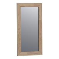 Saniclass Natural Wood spiegel 40x70x1.8cm rechthoek vingerlas zonder verlichting Grey Oak 30050
