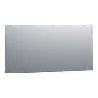 Saniclass Alu spiegel 139x70x2.5cm rechthoek zonder verlichting aluminium 3881