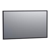 Saniclass Silhouette 120 spiegel 118x70cm zwart aluminium 3505