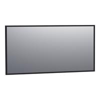 Saniclass Silhouette 140 spiegel 139x70cm zwart aluminium 3506
