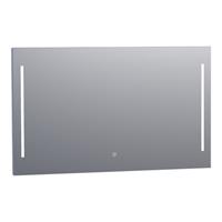 Saniclass spiegel Deline 120x70cm met verlichting aluminium 3866s