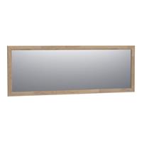 Saniclass Natural Wood spiegel 200x70x1.8cm rechthoek vingerlas zonder verlichting Grey Oak 30099