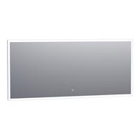Saniclass Edge spiegel 160x70cm inclusief dimbare LED verlichting met touchscreen schakelaar 3970s
