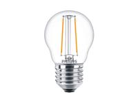 philips LED Lampe ersetzt 25W, E27 Tropfenform P45, klar, warmweiß, 250 Lumen, nicht dimmbar, 1er Pack [Energieklasse A++] - 