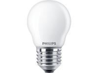 philips LED Lampe ersetzt 40W, E27 Tropfenform P45, weiß, neutralweiß, 470 Lumen, nicht dimmbar, 1er Pack [Energieklasse A++] - 