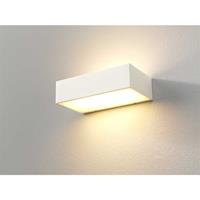 Famlights | LED Wandleuchte Eindhoven Aluminium in Silber 2x 720lm 182 mm