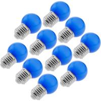 primematik LED Birne G45 0,5W 230VAC E27 Blaulicht 10 pack - 