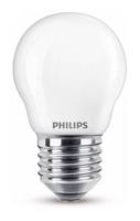 philips LED Lampe ersetzt 60W, E27 Tropfenform P45, weiß, neutralweiß, 806 Lumen, nicht dimmbar, 1er Pack [Energieklasse A++]