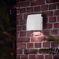 famlights LED Außenwandleuchte Lars aus Aluminium in Weiß-matt - 