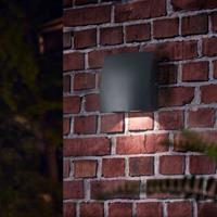 famlights LED Außenwandleuchte Lars aus Aluminium in Anthrazit - 